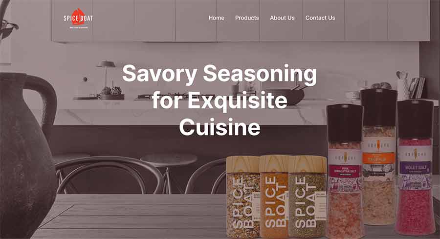 spice-boat-website
